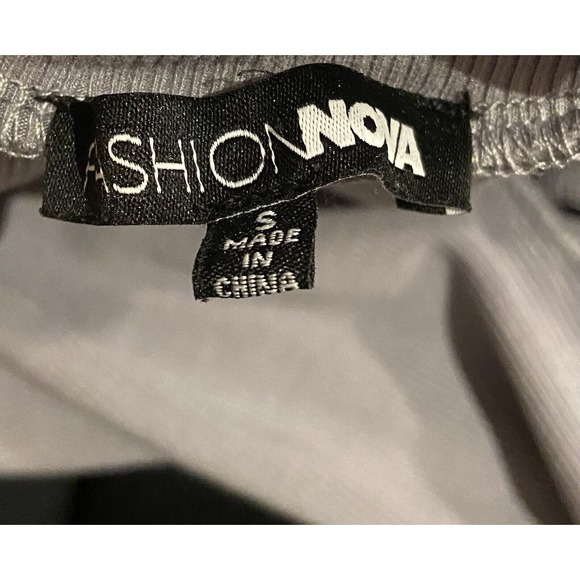 NWOT Fashion Nova Good Days in My Mind Bandage Ruched Midi Dress Grey Size Small - Picture 5 of 7